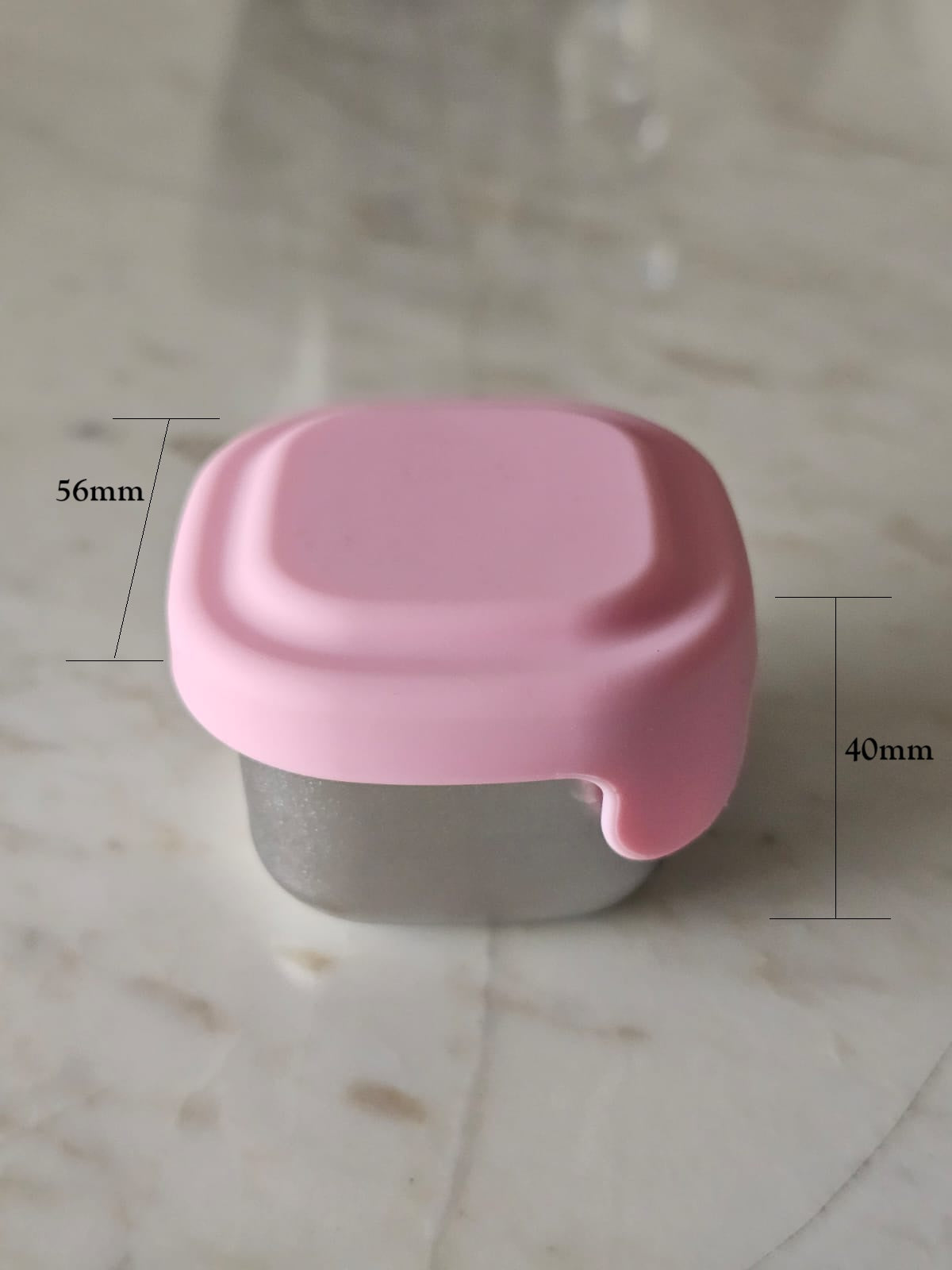 Salsero de acero inoxidable