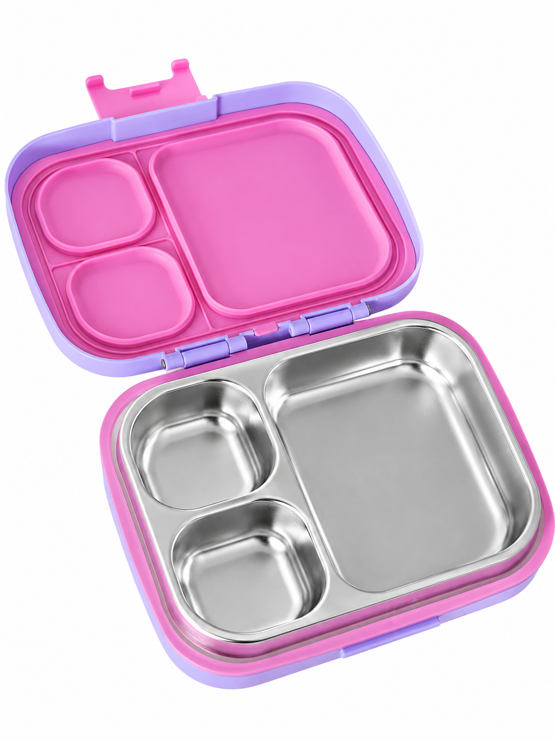 Lonchera con bandeja de acero Bunny - 3 divisiones