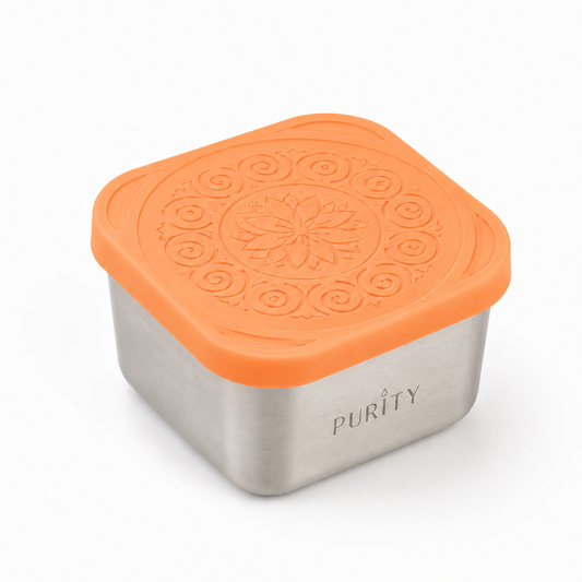 Salsero de Acero 60 ml  orange