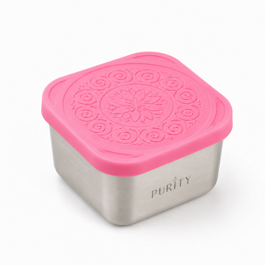 Salsero de Acero 60 ml  pink