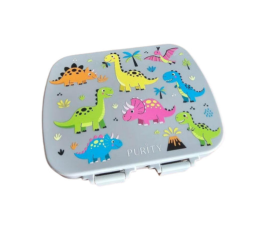 Lonchera de acero Dinosaurios -  4 divisiones