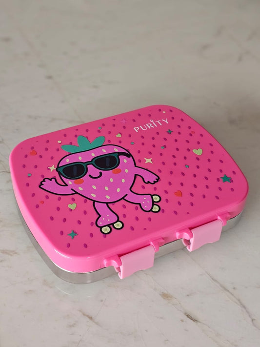 Lonchera fresita Cool -  4 divisiones