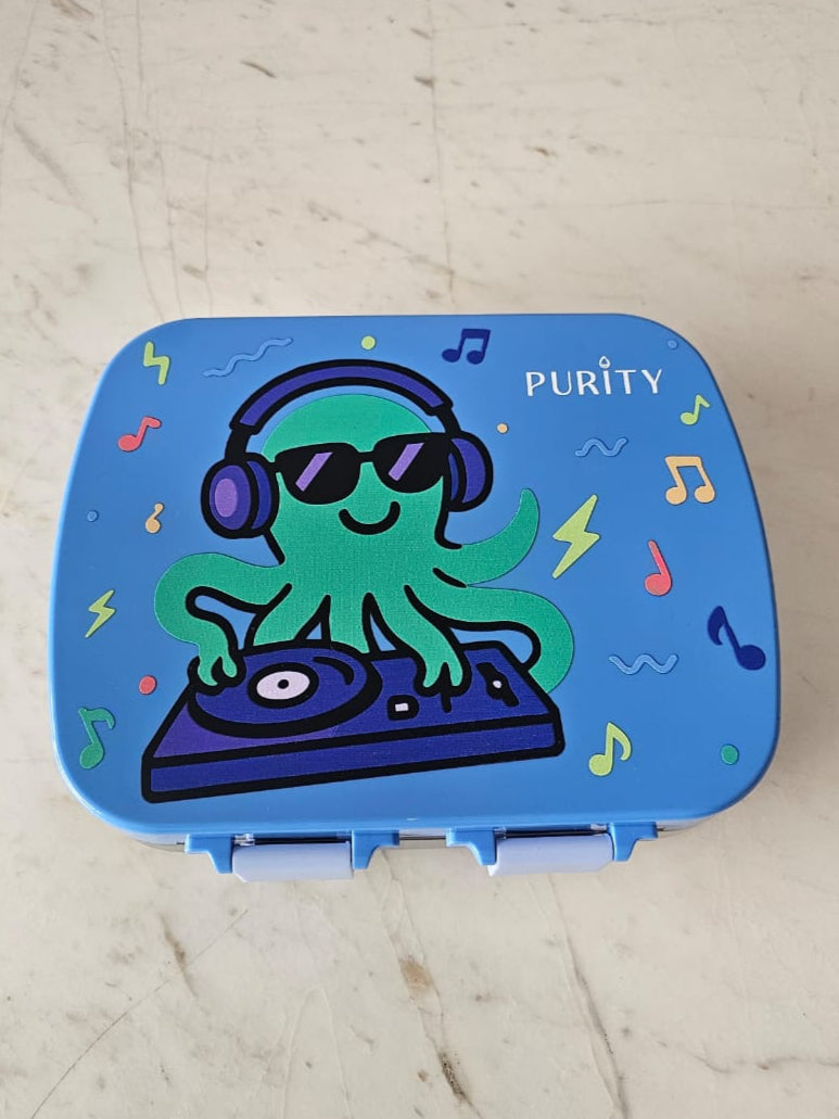 Lonchera Pulpo DJ -  4 divisiones (Copia)